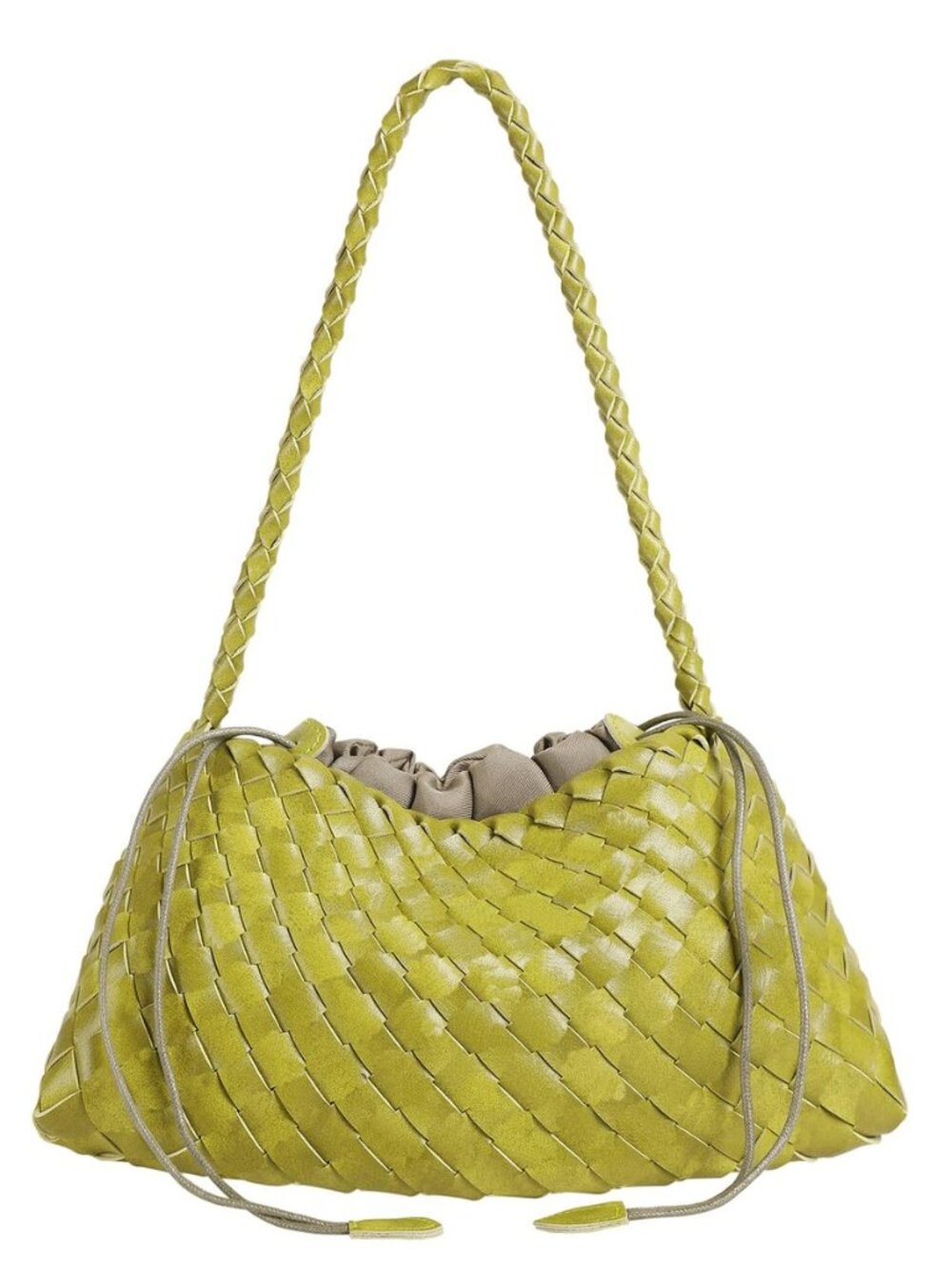 Basket Woven Handbag, Woven Shoulder Bag Cute Hobo Purse Tote Handbag